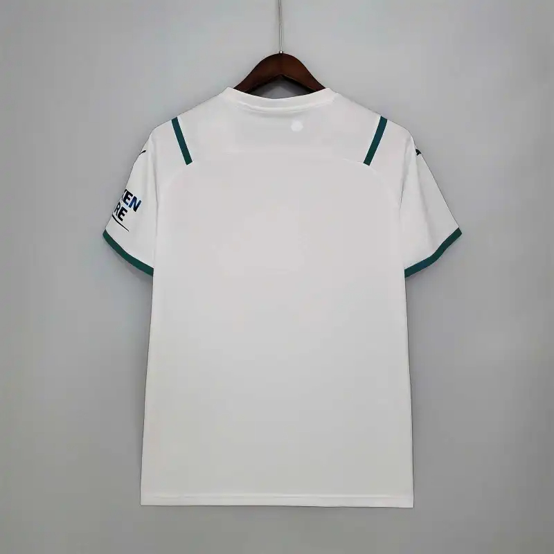 Manchester City Retro Away Football Jersey Shirt 2021/22