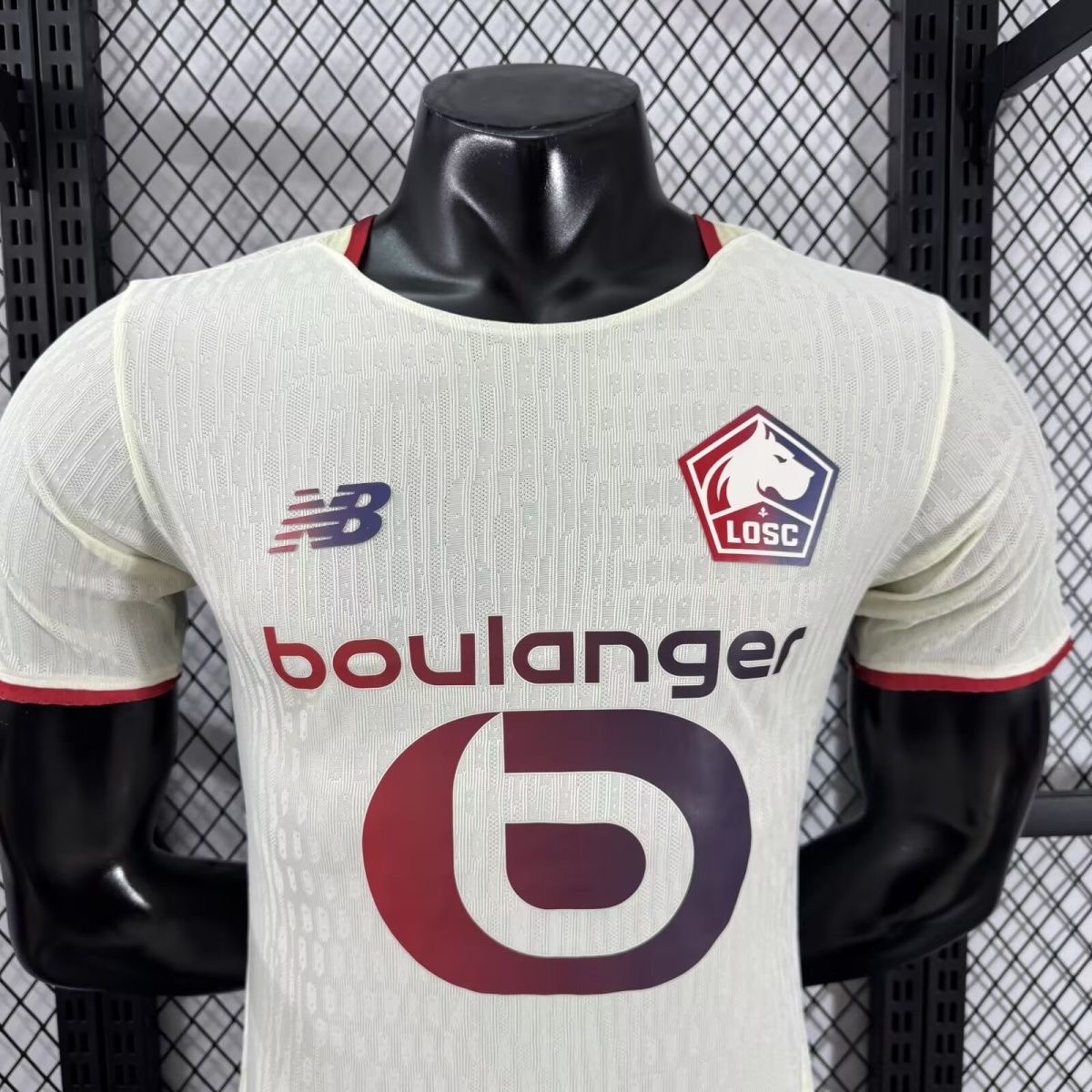 Lille OSC Authentic Soccer Jersey Away Shirt 2025/26