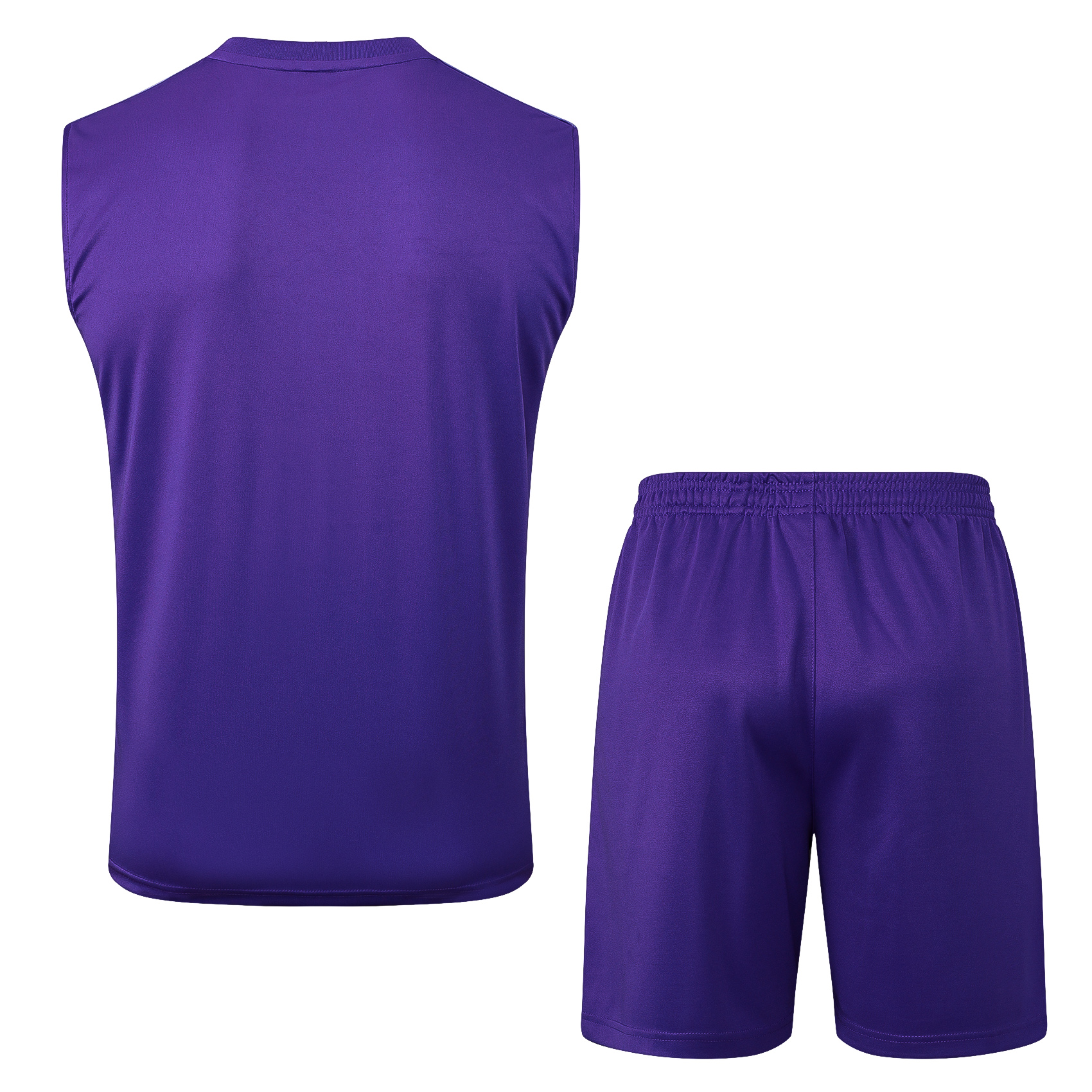 Real Madrid Sleeveless Training Kit Purple 2025/26