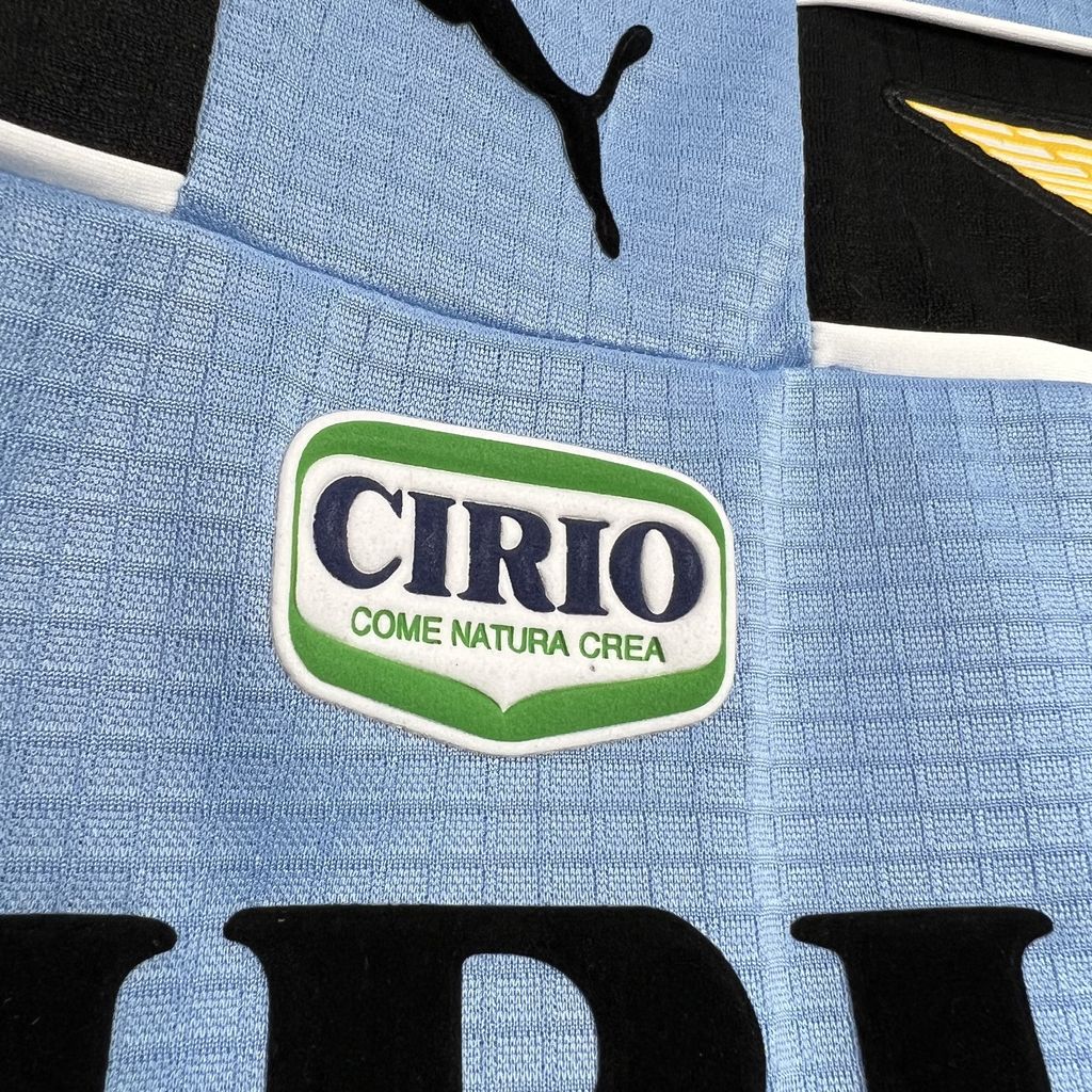 Lazio Retro Soccer Jersey Home Custom Shirt 1998-99