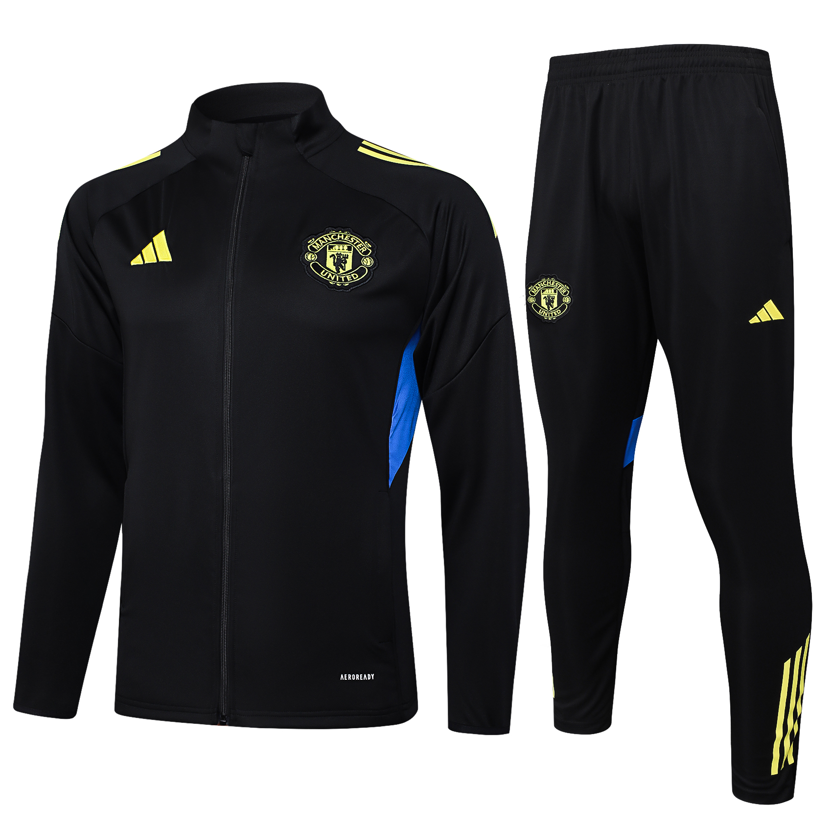 Manchester United Training Kit (Jacket+Pants) Black 2025/26
