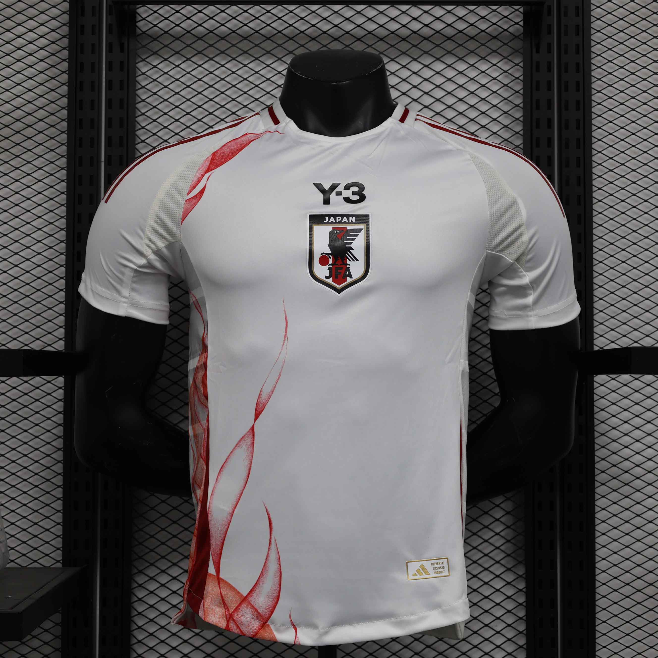 Japan X Y-3 Authentic Soccer Jersey Away Shirt 2024