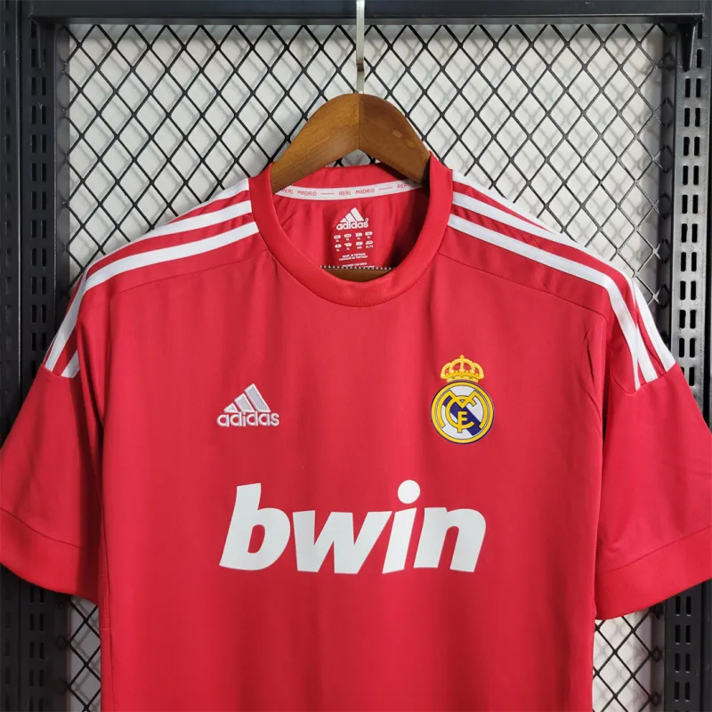 Real Madrid Retro Jersey Away Soccer Shirt 2011/12