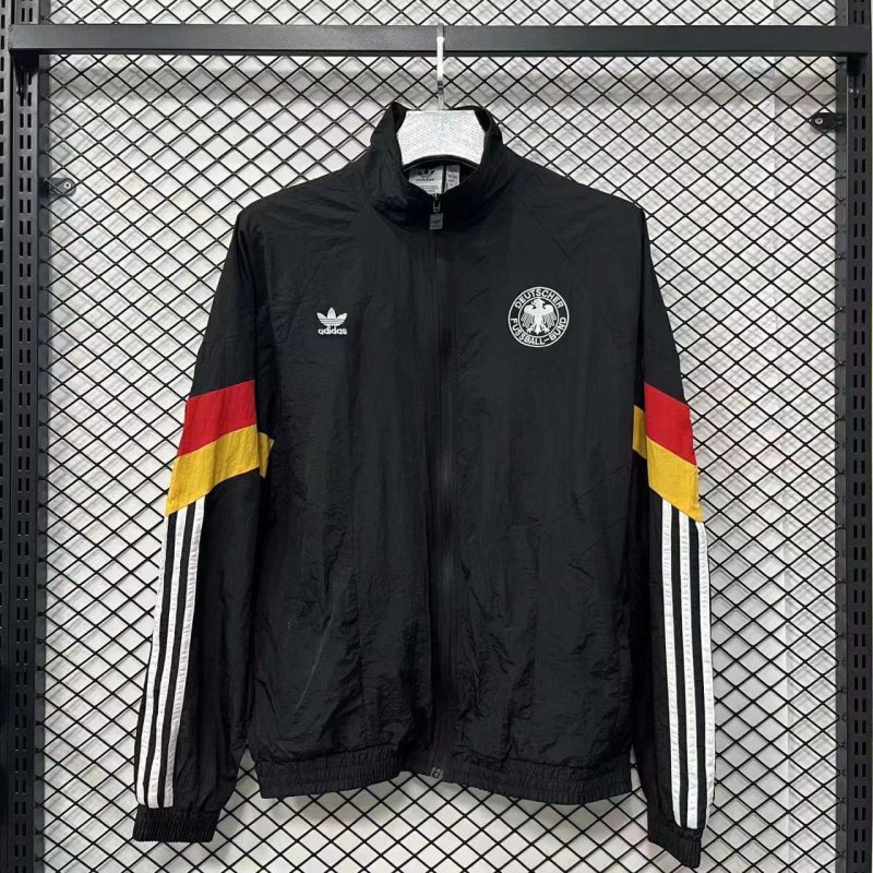 Germany Windbreaker Jacket Black 2025