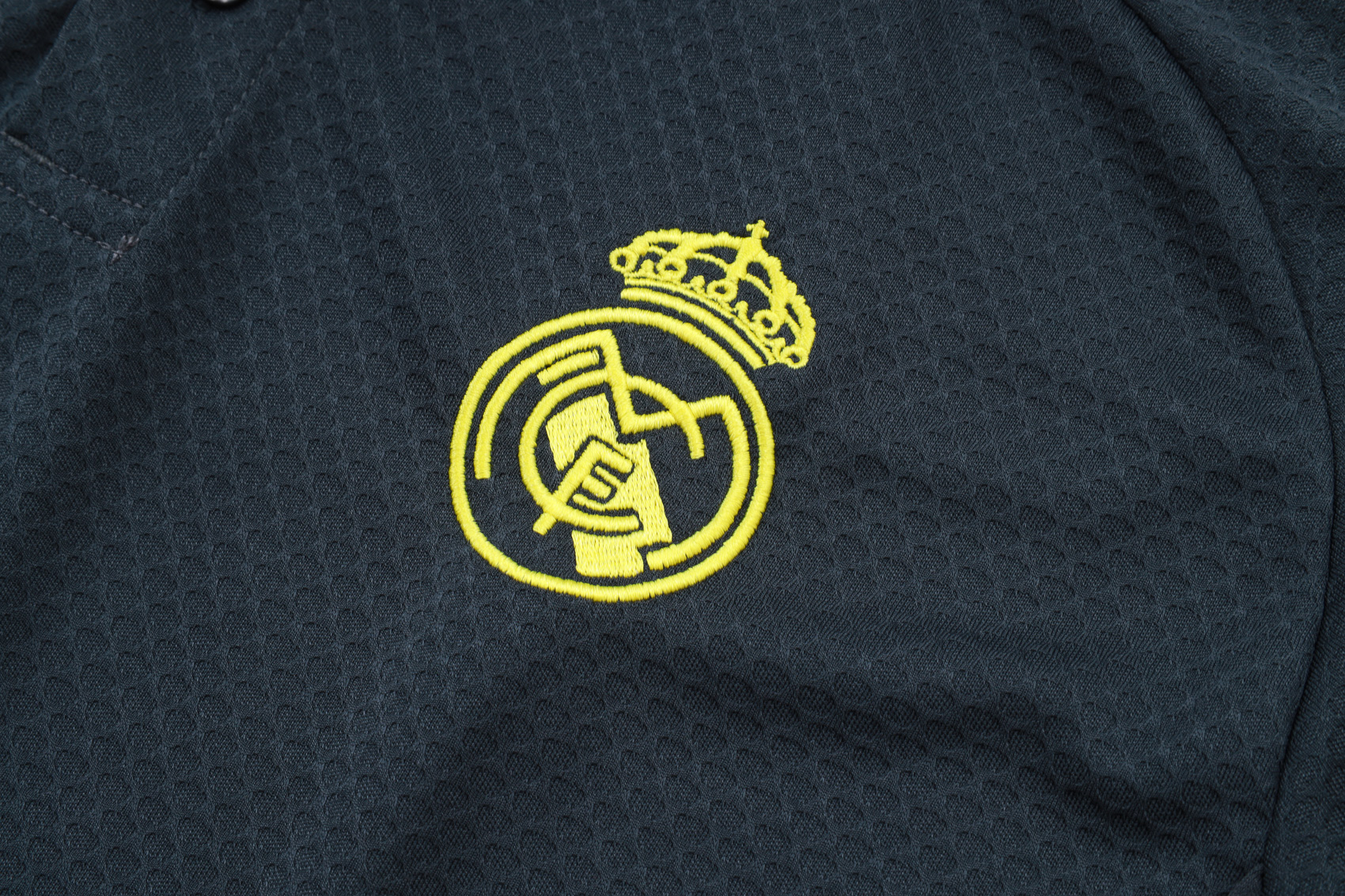 Real Madrid Training Kit (Polo+Pants) Gray 2025/26