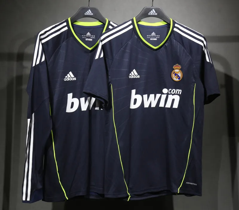 Real Madrid Authentic Retro Jersey Away Soccer Shirt 2010/11