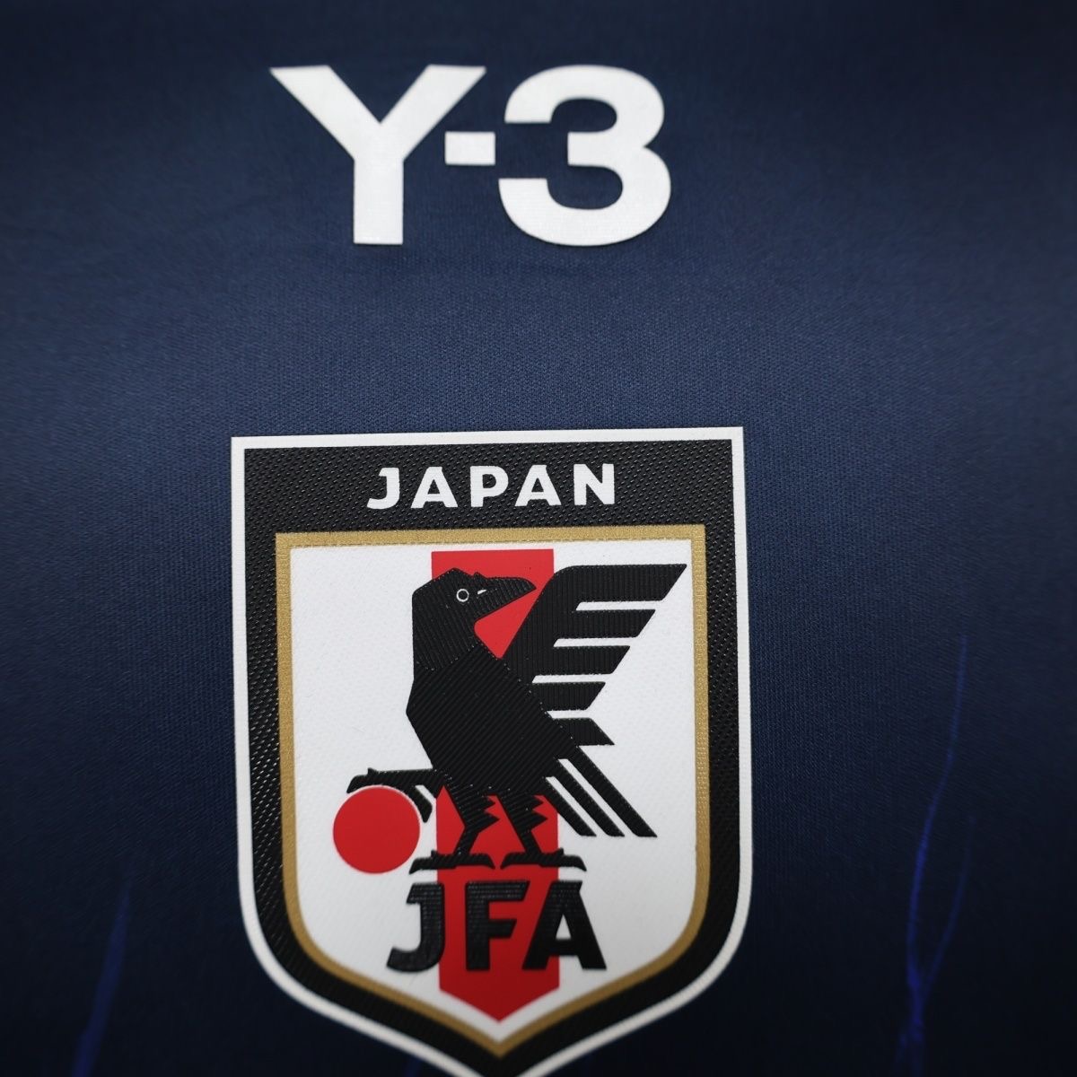 Japan X Y-3 Authentic Soccer Jersey Home Long Sleeve Shirt 2024-25