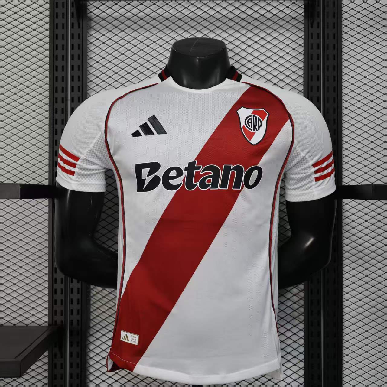 River Plate Authentic Soccer Jersey Home Shirt 2025/26