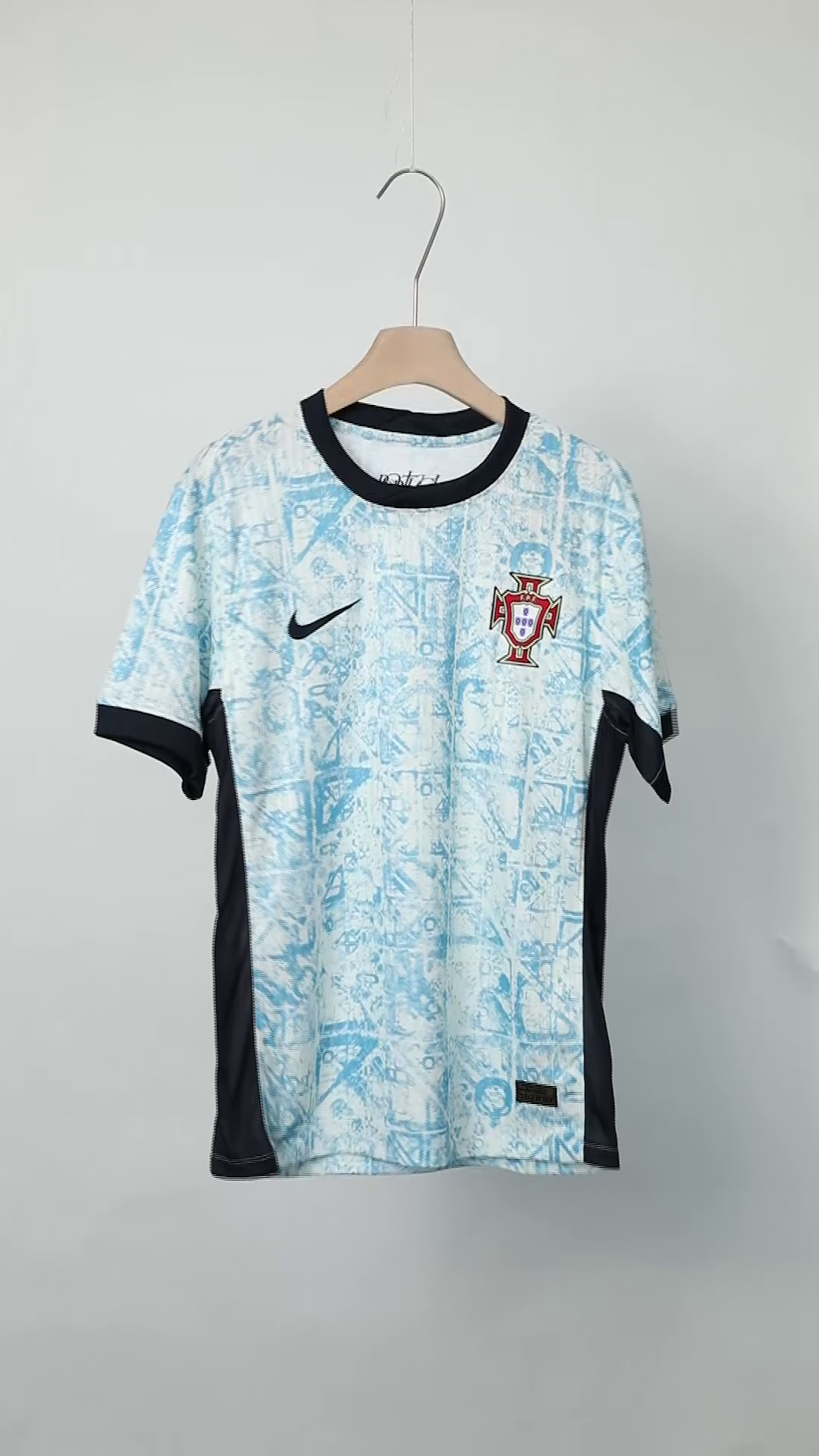 Portugal Authentic Soccer Jersey Away Shirt EURO 2024