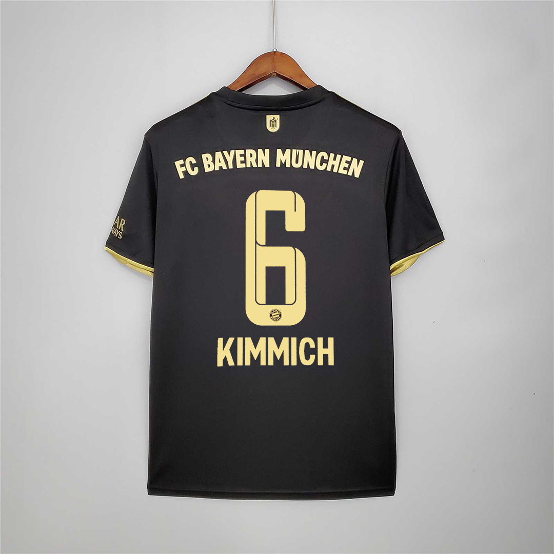 Bayern Munich Retro Jersey Away Soccer Shirt 2021/22