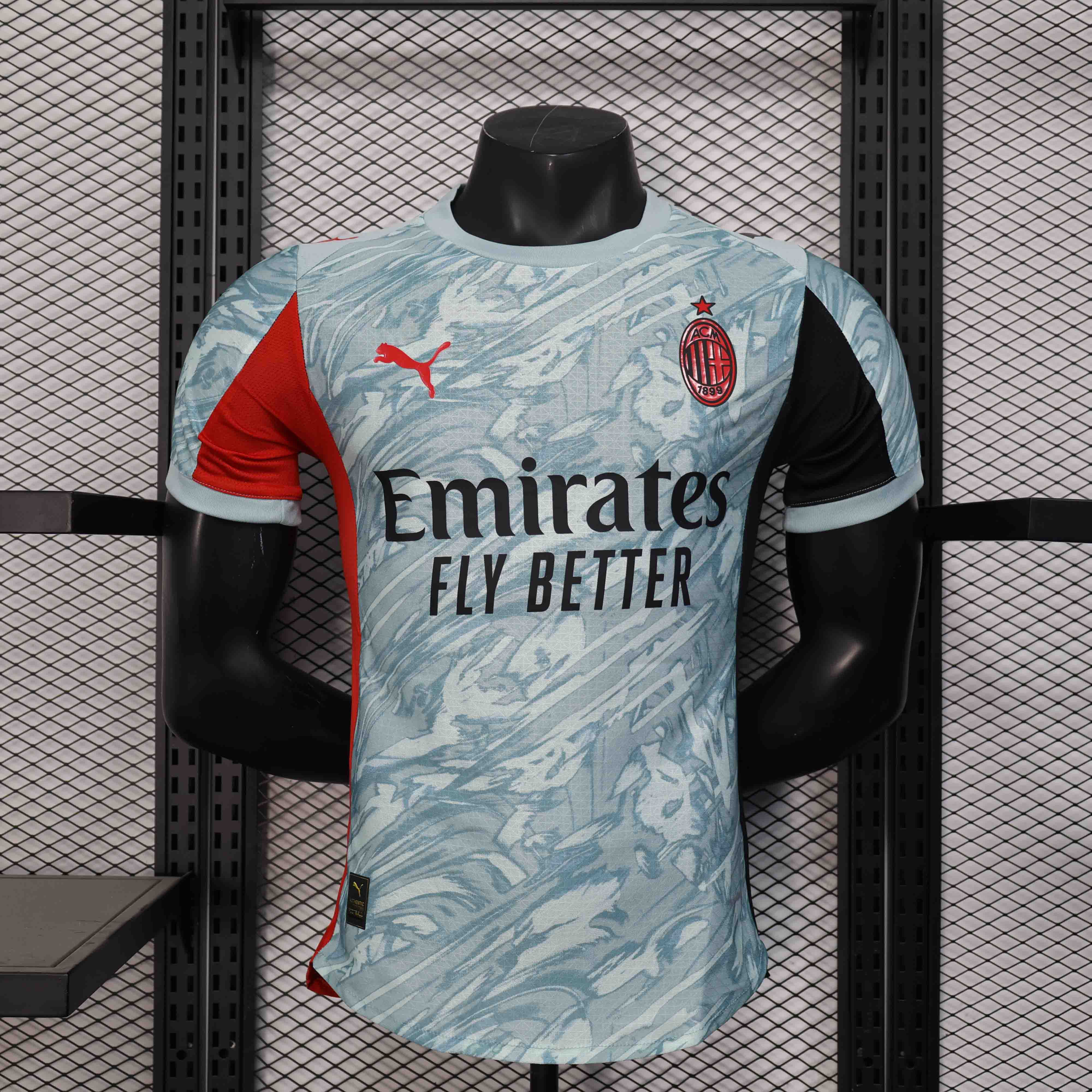 AC Milan Authentic Soccer Jersey Goalkeeper Shirt 2025/26