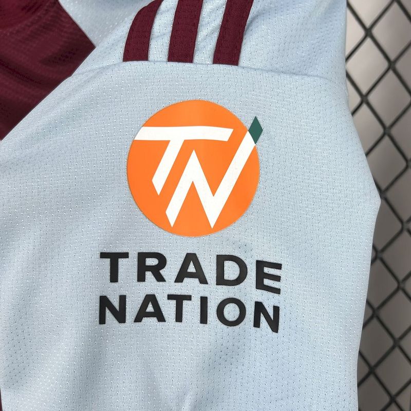 Aston Villa Football Jersey Home Custom Shirt 2025/26