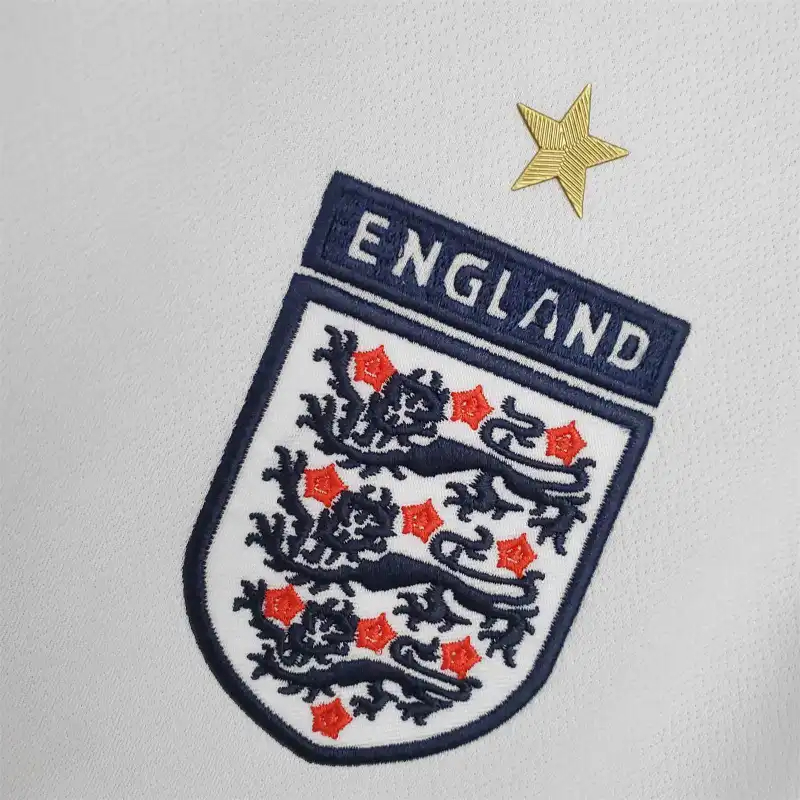 England Retro Soccer Jersey Home Custom Shirt World Cup 2006