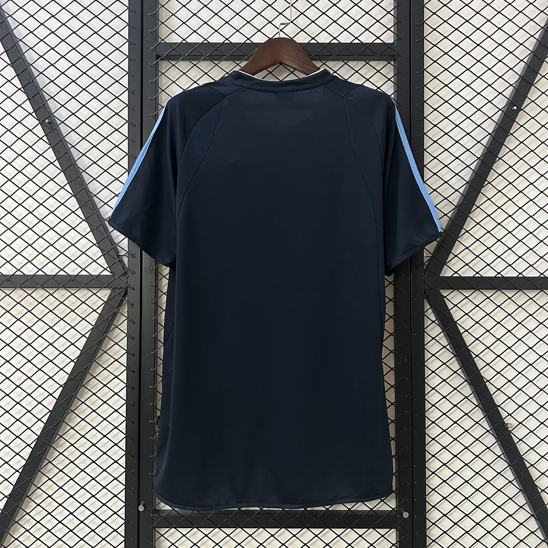 Real Madrid Retro Jersey Away Custom Soccer Shirt 2003/04