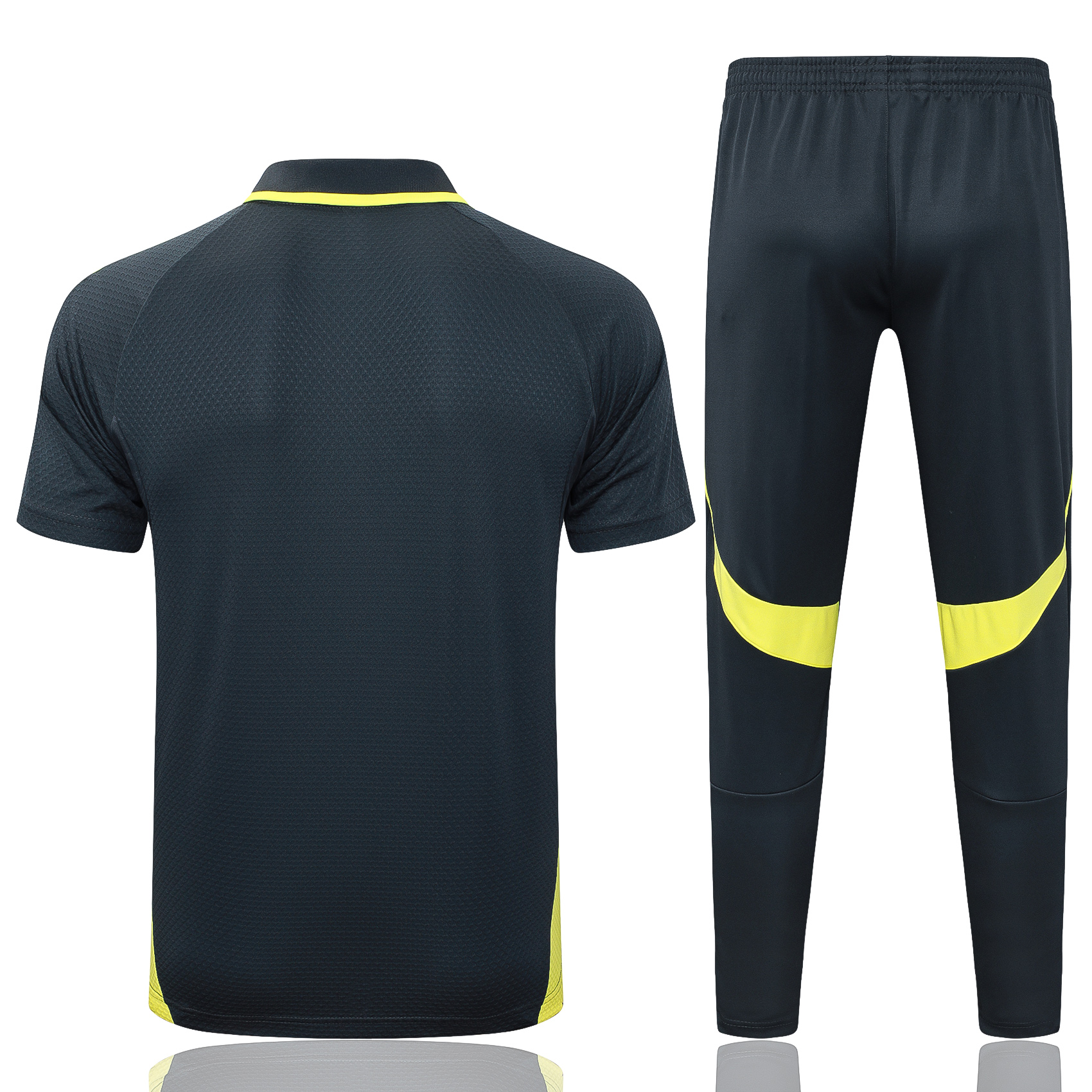 Real Madrid Training Kit (Polo+Pants) Gray 2025/26