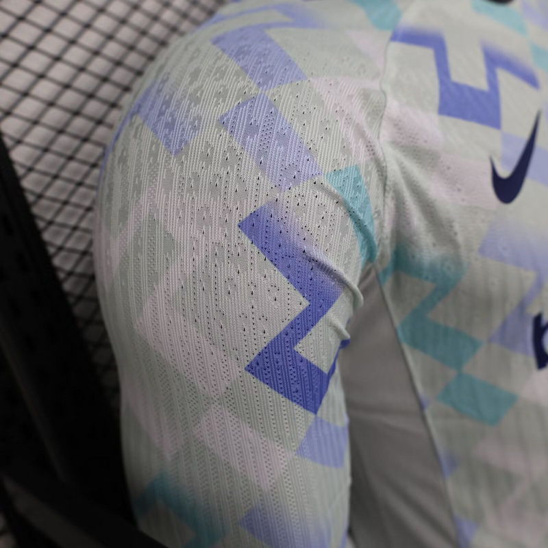 Authentic Soccer Jersey Inter Milan Away Long Sleeve Shirt 2025/26