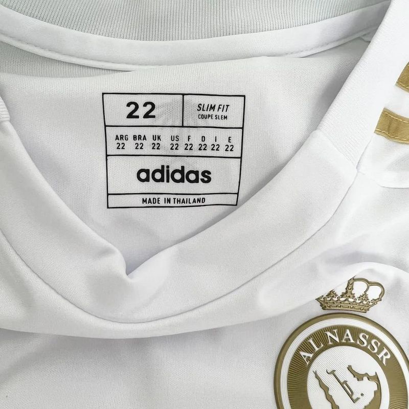 Al Nassr Soccer Jersey Third Away Kids Kit Jersey+Shorts 2024/25