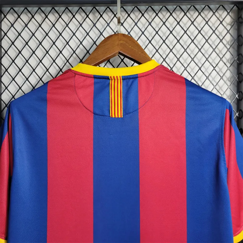 Barcelona Retro Jersey Home Soccer Shirt 2010-11
