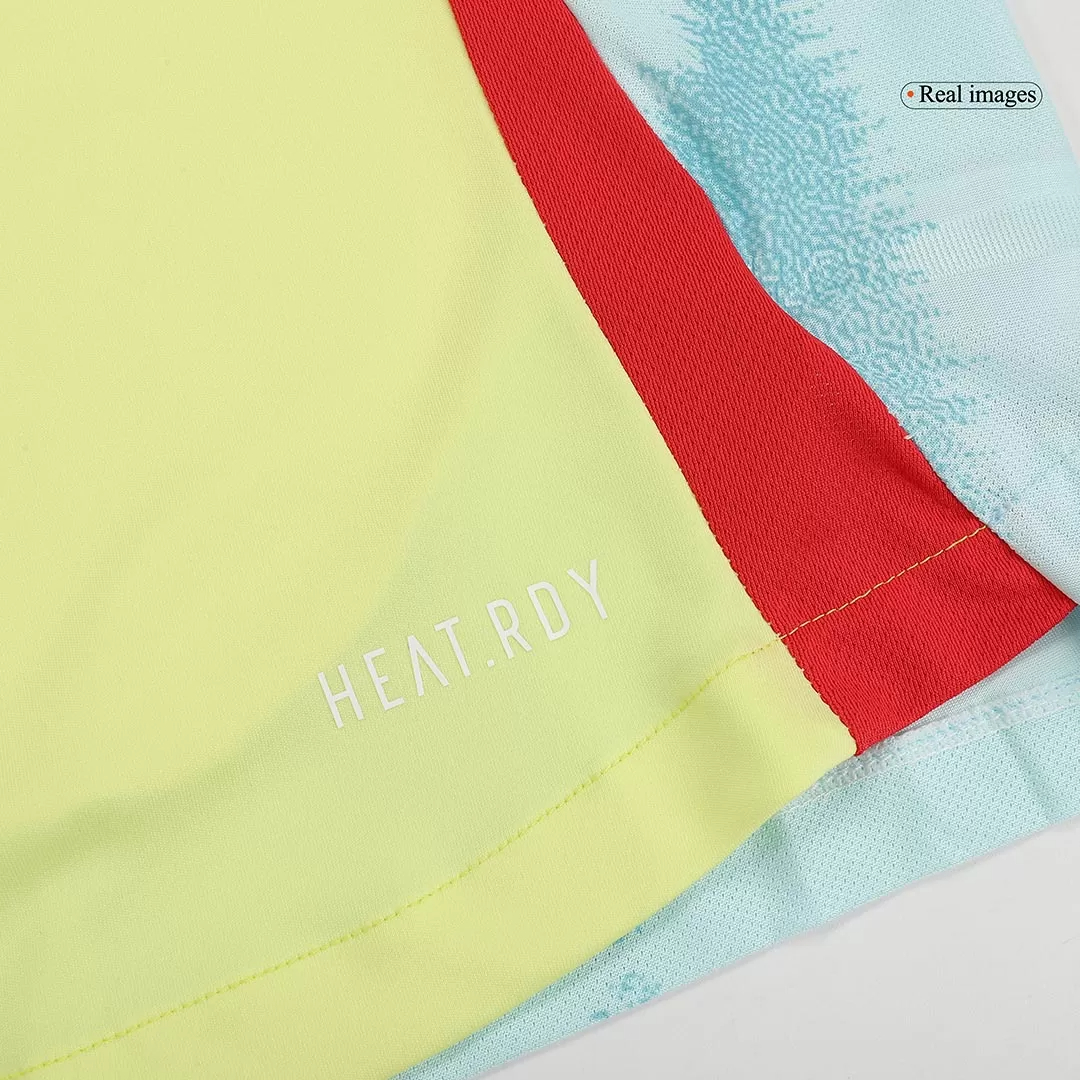 Spain Authentic Soccer Jersey Away Shirt EURO 2024