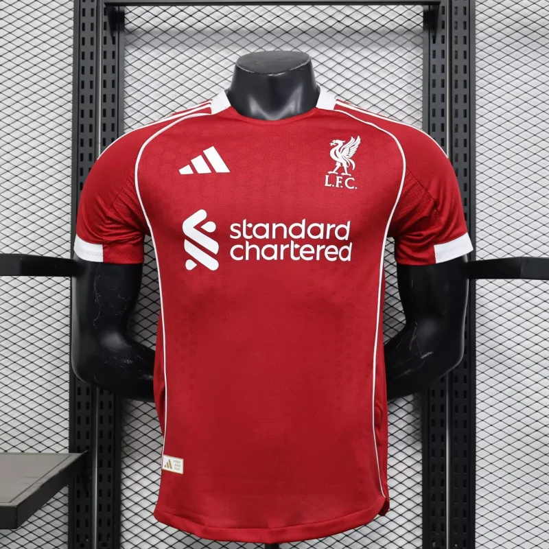 Liverpool Authentic Football Jersey Home Shirt 2025/26
