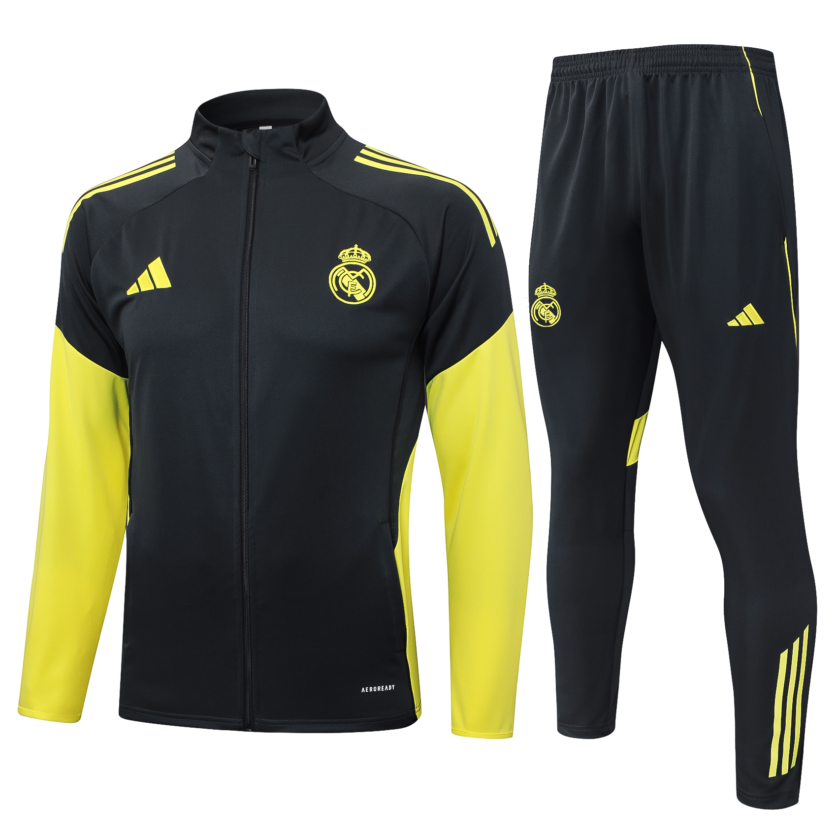 Real Madrid Training Kit (Jacket+Pants) Deep Grey 2025/26