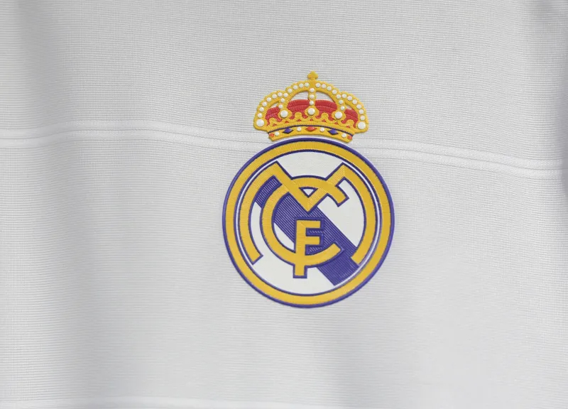 Real Madrid Authentic Retro Jersey Home Long Sleeve Soccer Shirt 2013/14