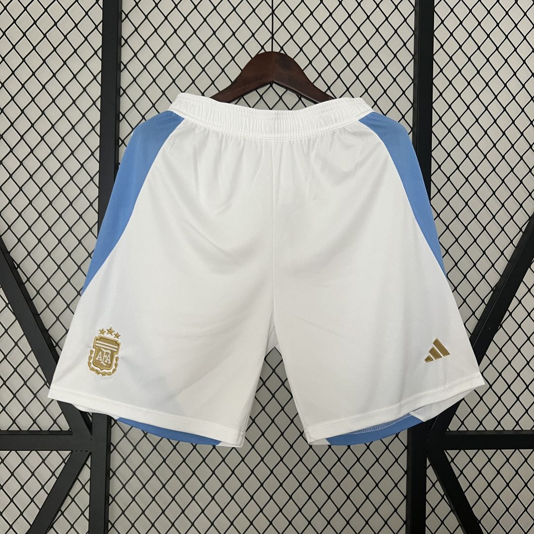 Argentina Soccer Jersey Home Shorts 2024