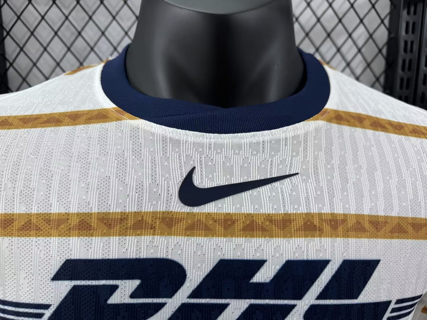 Pumas UNAM Authentic Soccer Jersey Home Long Sleeve Shirt 2024/25