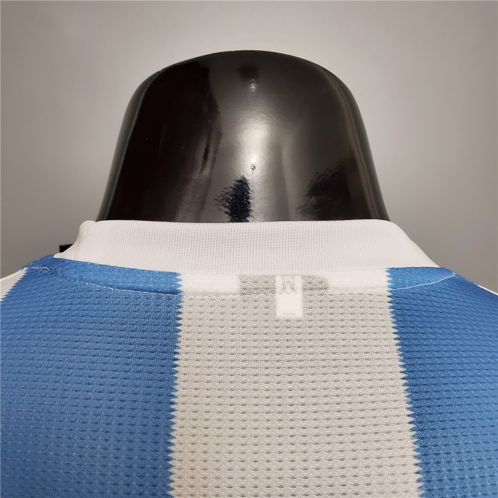 Argentina Authentic Retro Jersey Home Football Jersey 1986