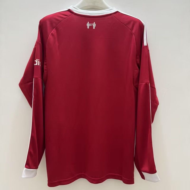 Liverpool Football Jersey Home Long Sleeve Custom Shirt 2025/26