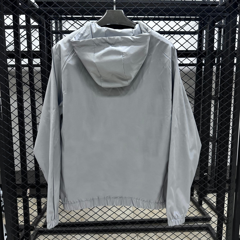 Sao Paulo FC Windbreaker Jacket Black Gray 2025