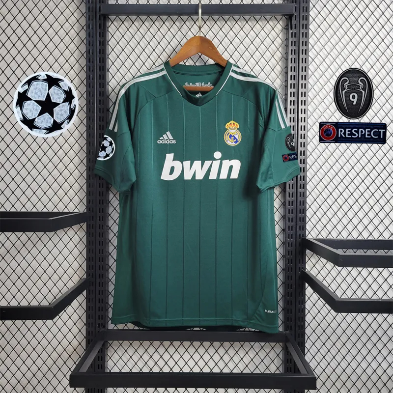 Real Madrid Retro Jersey Third Away Custom Shirt 2012/13