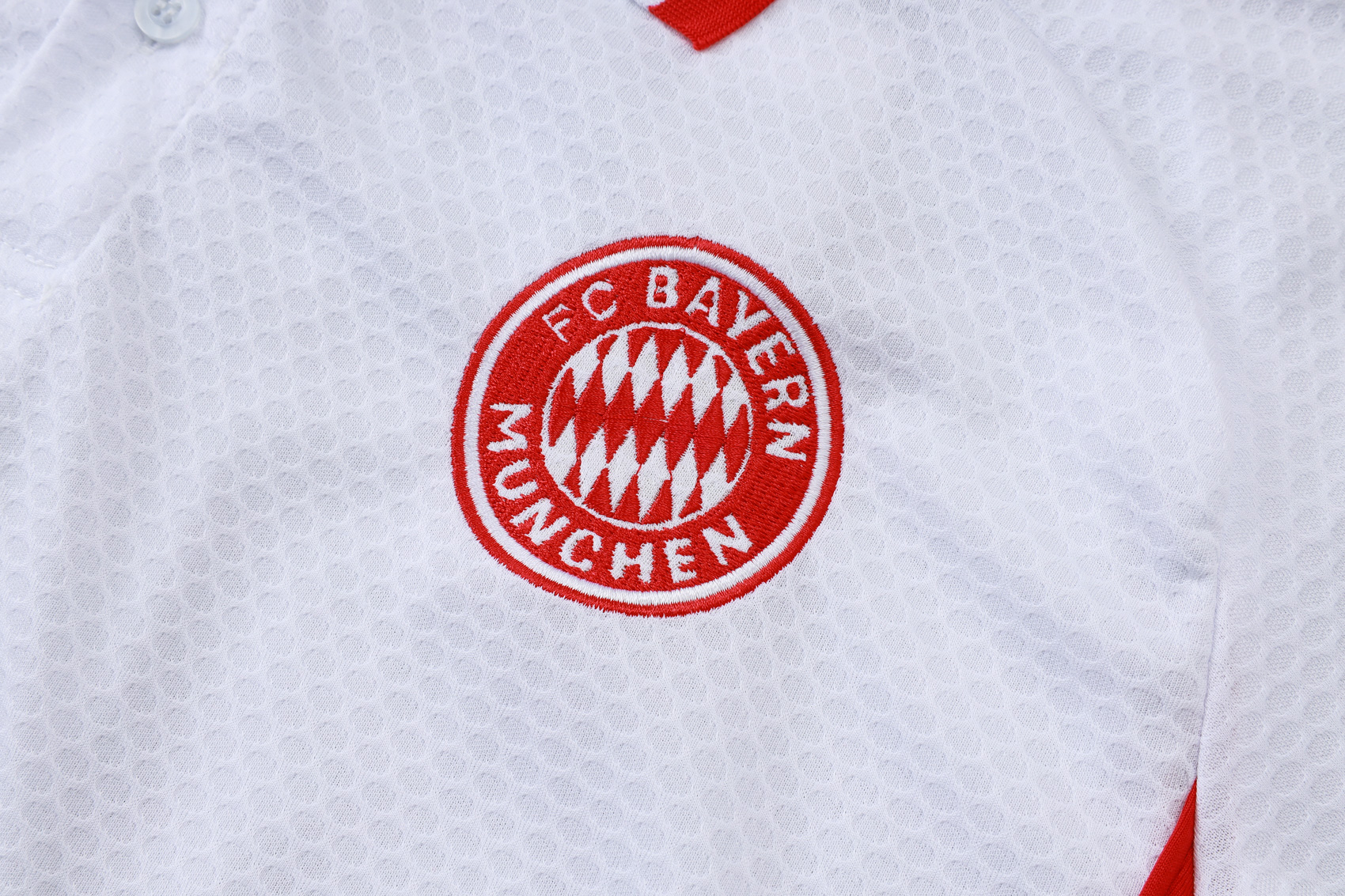 Bayern Munich Training Kit (Polo+Pants) White 2025/26