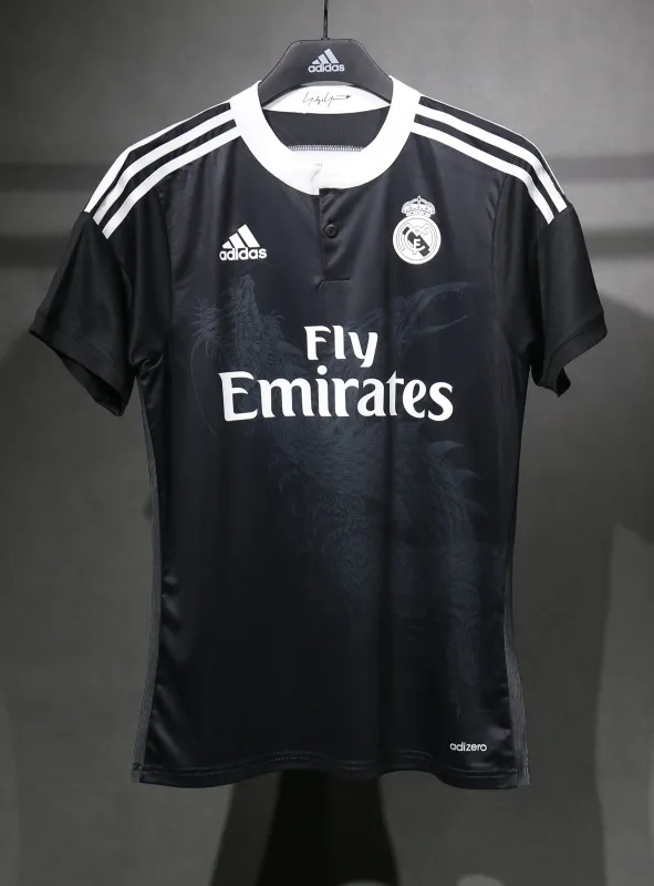 Real Madrid Authentic Retro Jersey Third Away Soccer Shirt 2014/15