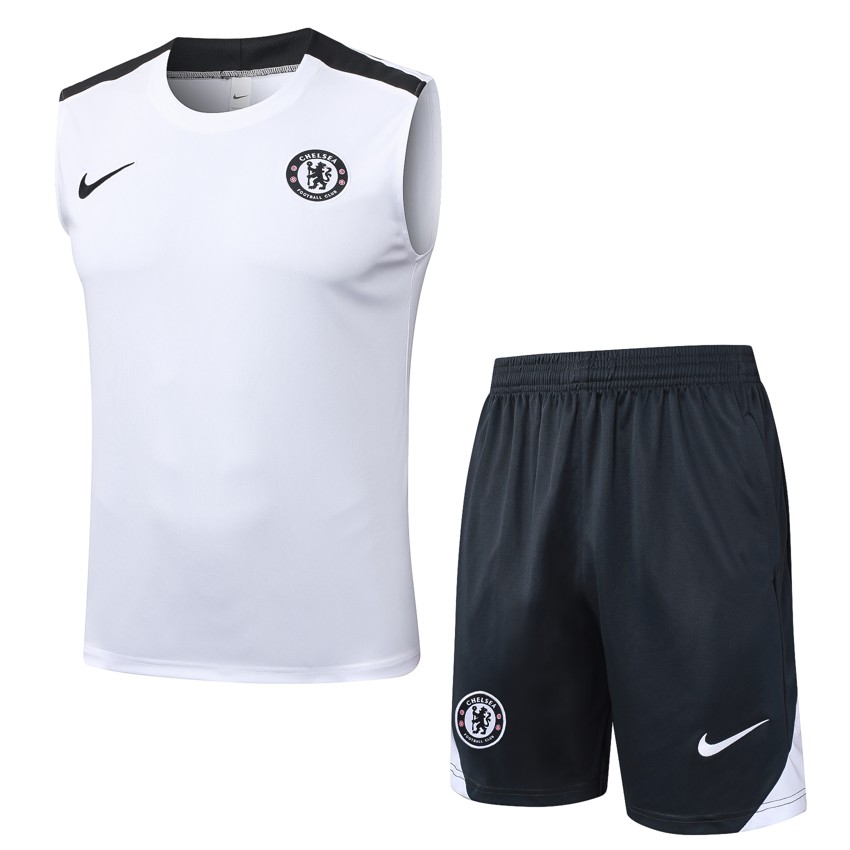 Chelsea Sleeveless Training Kit White 2025/26