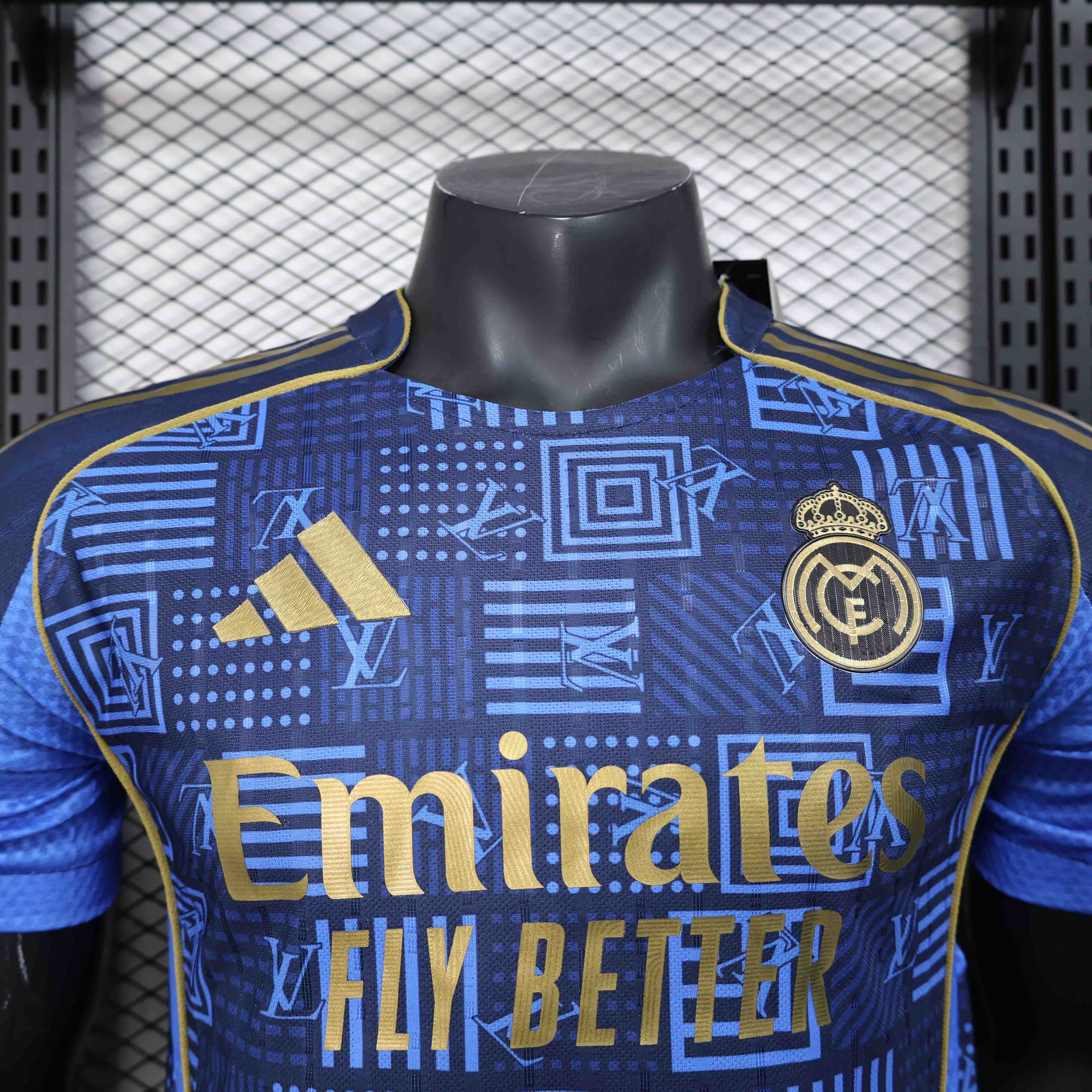 Real Madrid Authentic Soccer Jersey LV Joint Special Edition Shirt 2025/26