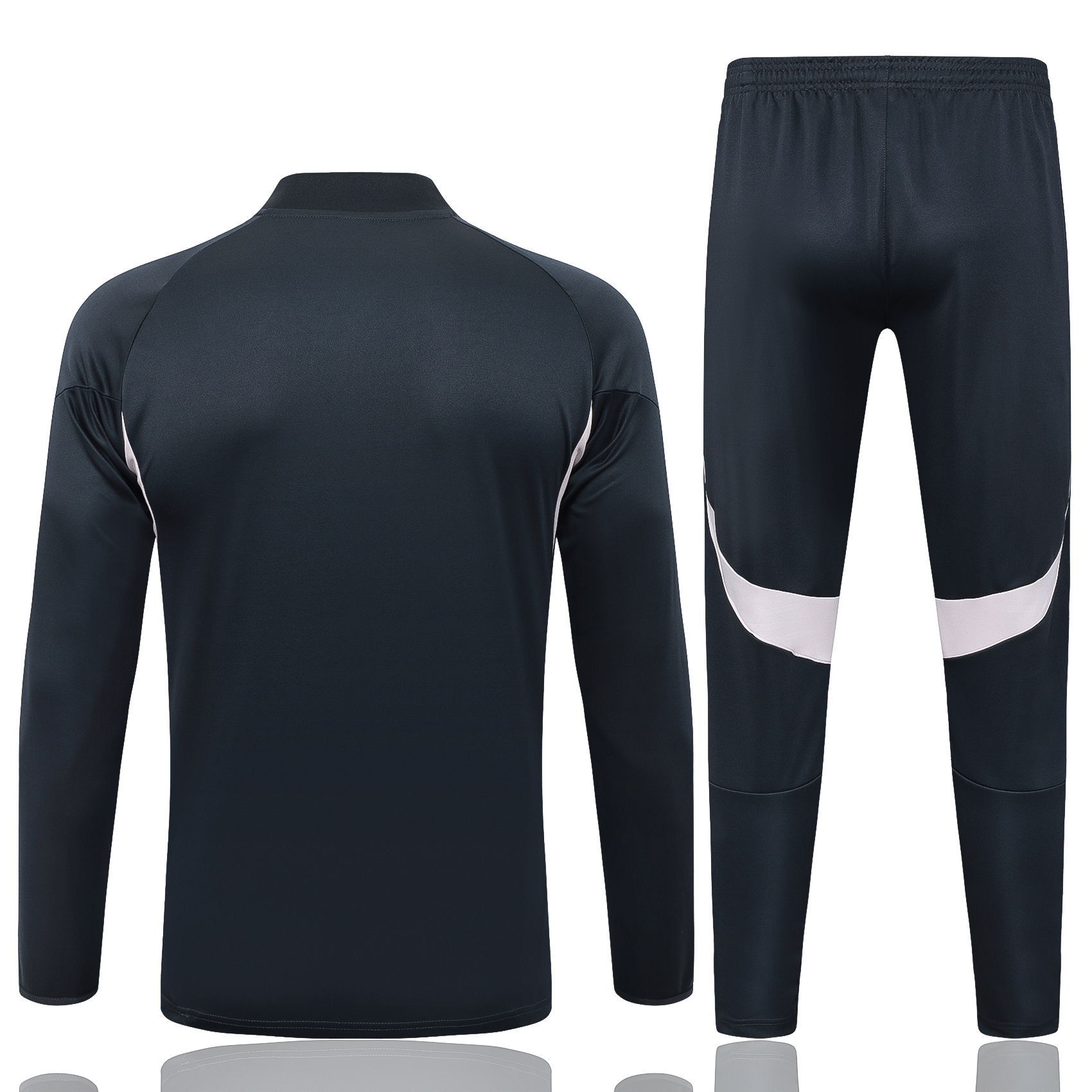 Real Madrid Training Kit (Sweatshirt+Pants) Dark Grey 2025/26