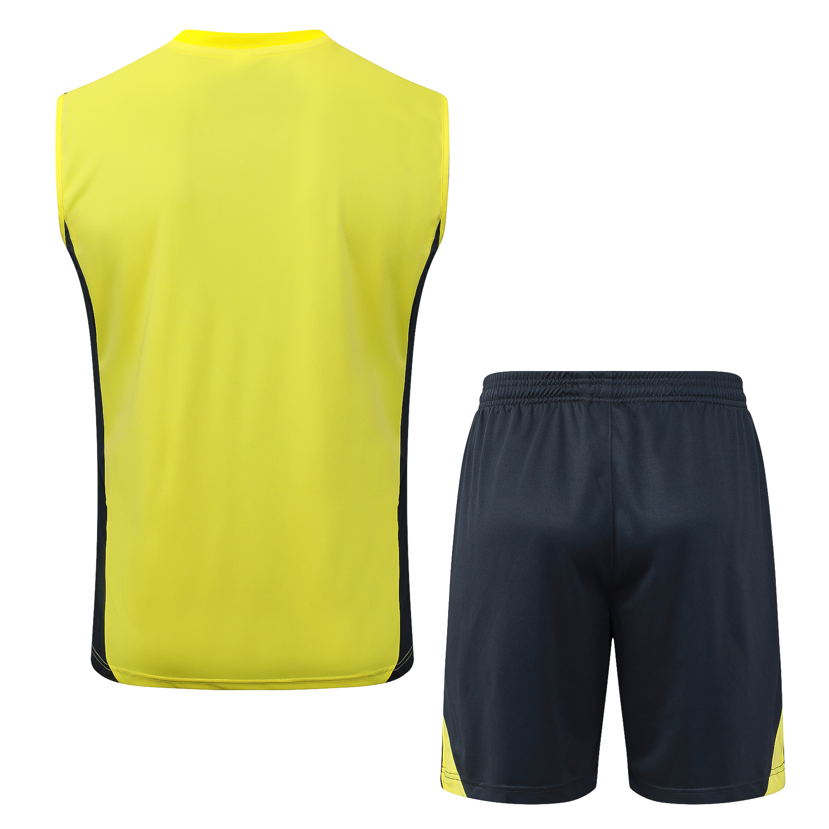 Real Madrid Sleeveless Training Kit Yellow 2025/26