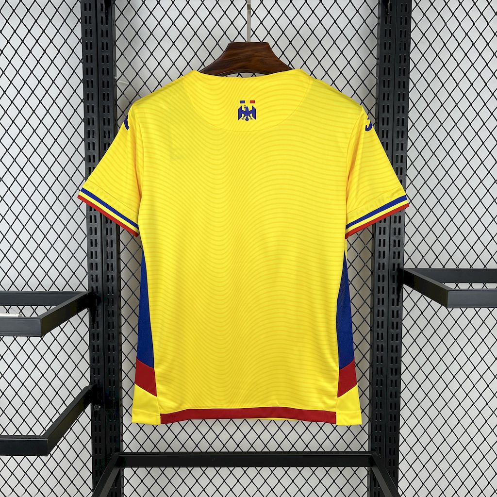 Romania Soccer Jersey Home Custom Shirt 2025/26