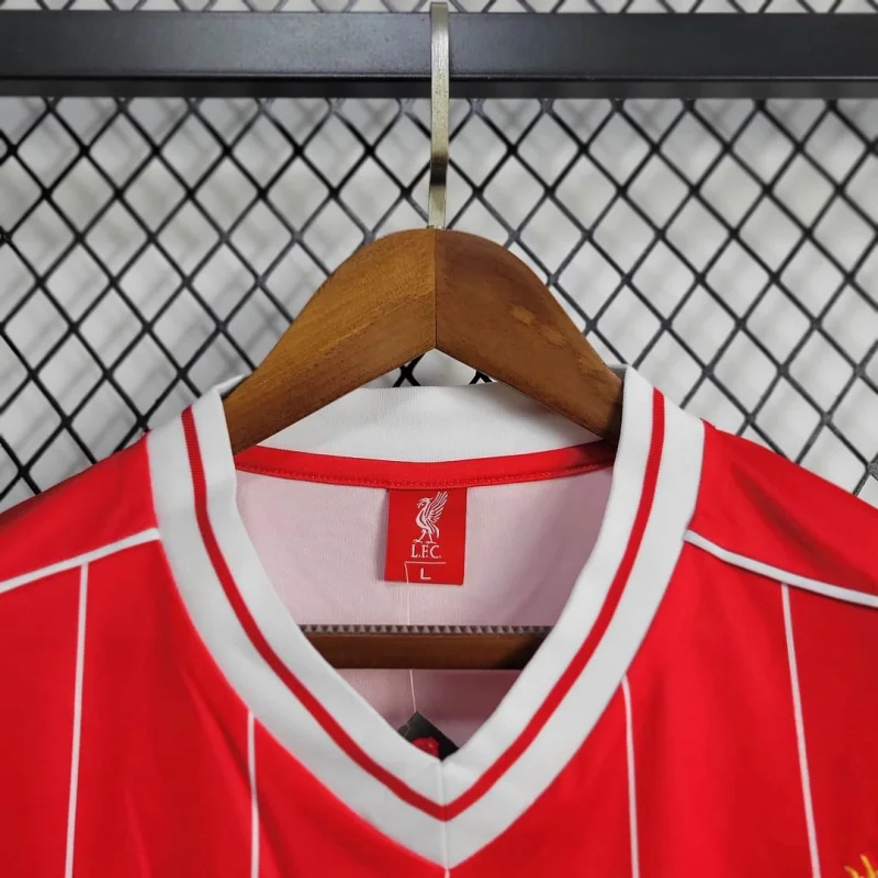 Liverpool Retro Football Jersey Home Custom Shirt 1981-84