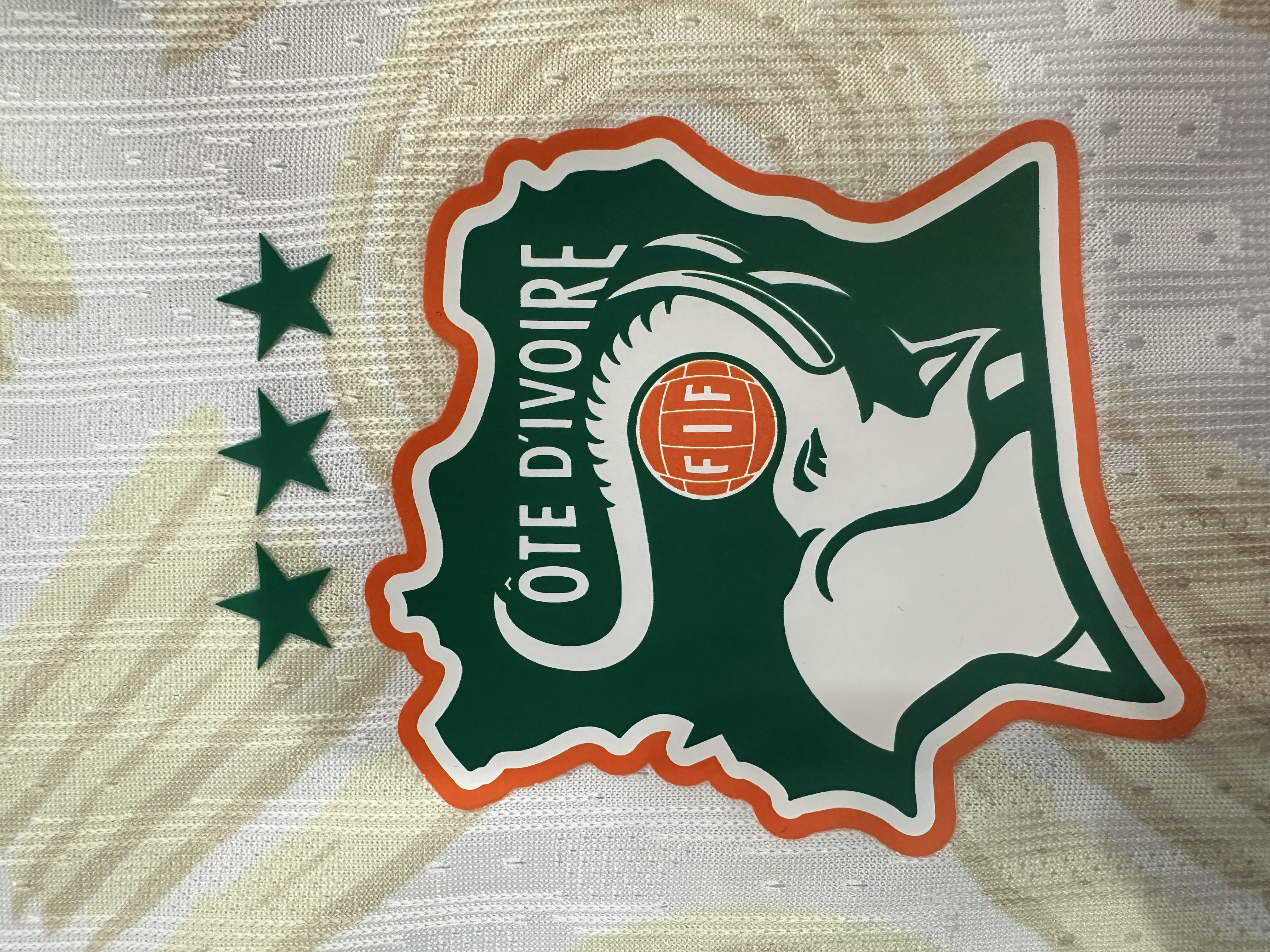 Côte d'Ivoire Authentic Soccer Jersey Away Shirt 2025