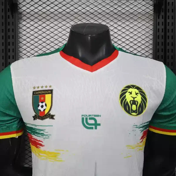 Cameroon Authentic Soccer Jersey Third Away Shirt 2025