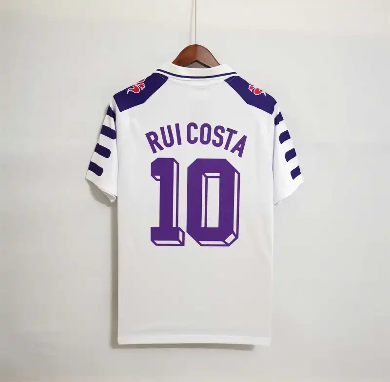 Fiorentina Retro Soccer Jersey Away Custom Shirt 1998/99