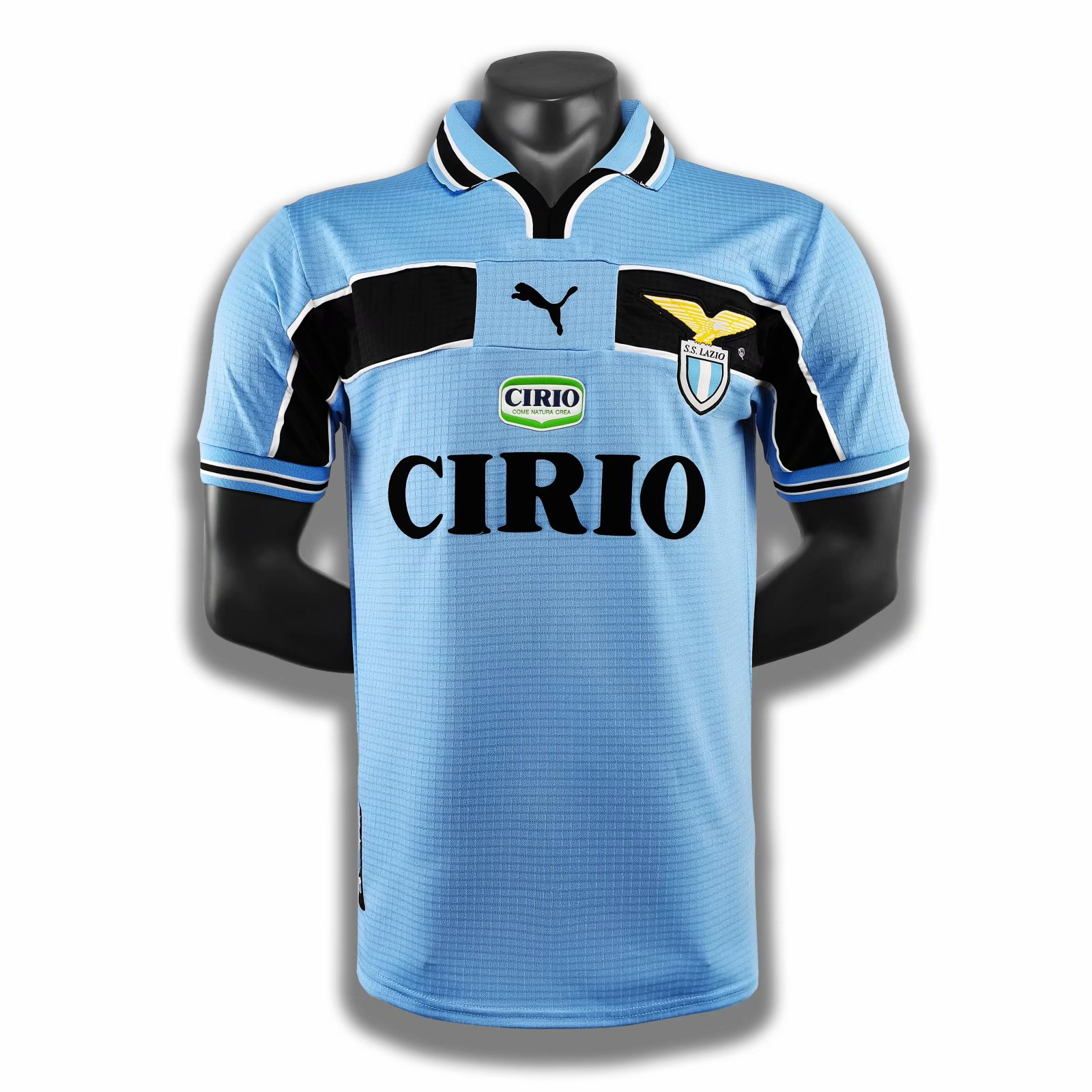 Lazio Retro Soccer Jersey Home Custom Shirt 1998/99