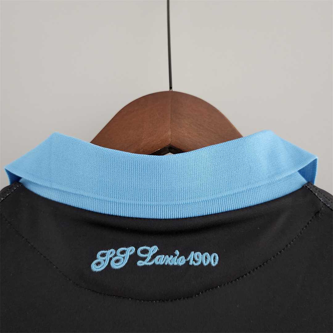 Lazio Retro Soccer Jersey Away Eagle Shirts Macron 115th Anniversary 2015/16