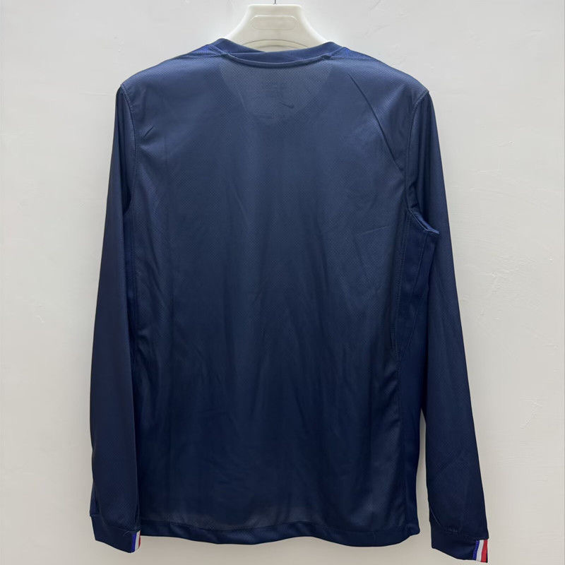 PSG Soccer Jersey Home Long Sleeve Custom Shirt 2025/26