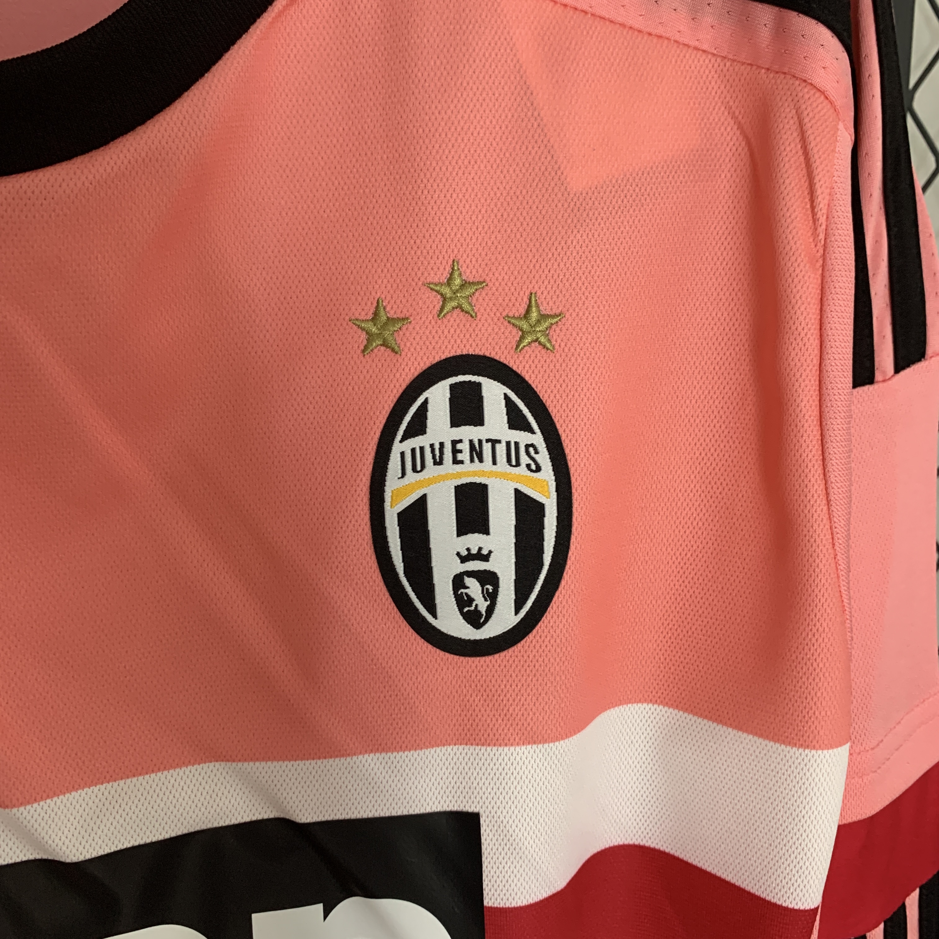 Juventus Retro Soccer Jersey Away Long Sleeve Custom Shirt 2015-16