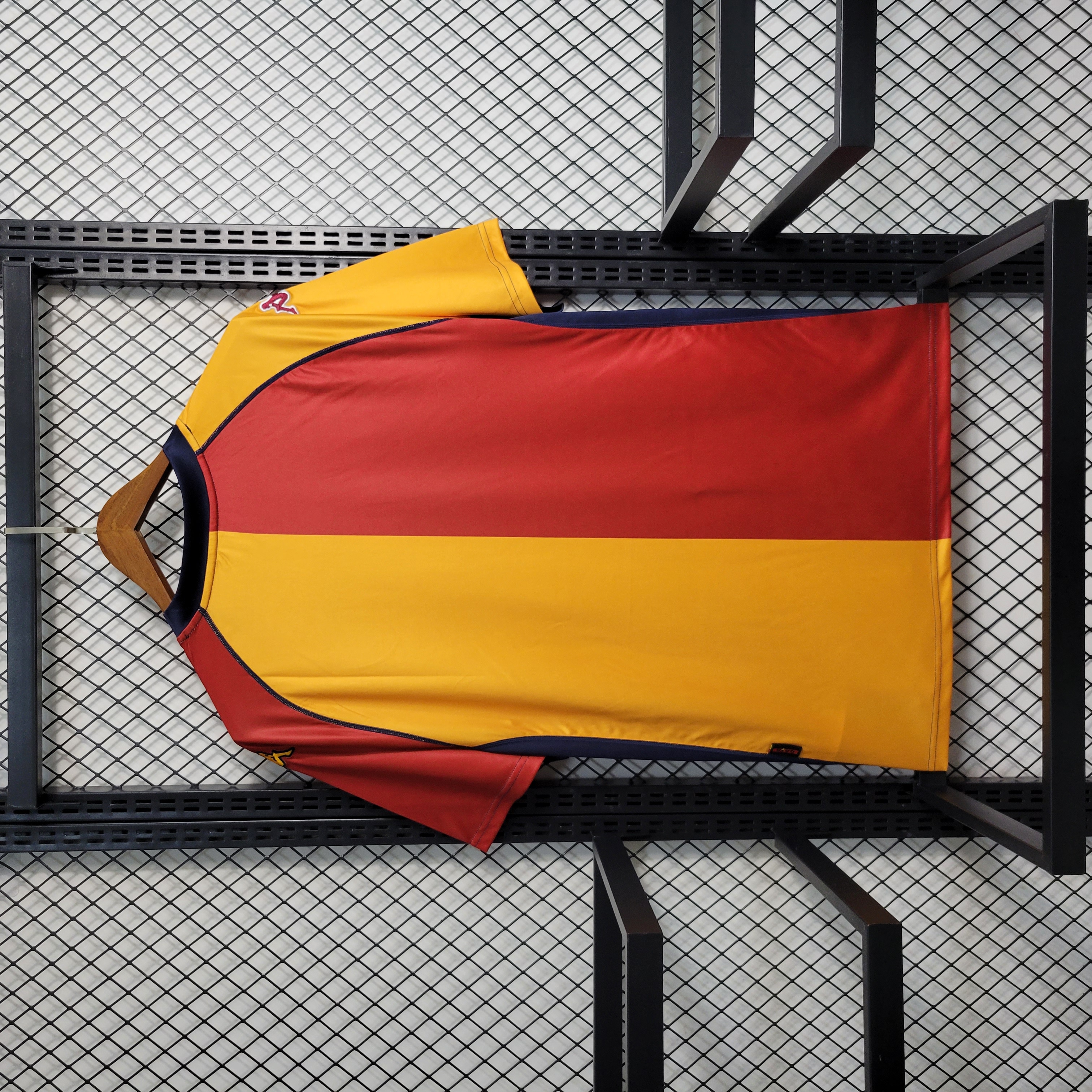 Roma Retro Soccer Jersey Home Custom Shirt 2001/02