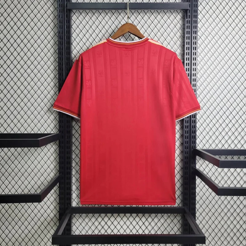 Liverpool Retro Football Jersey Home Custom Shirt 1985-86