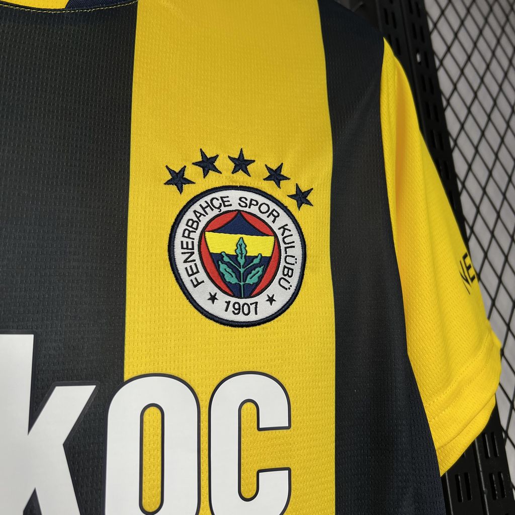 Fenerbahce Soccer Jersey Home Custom Shirt 2024/25